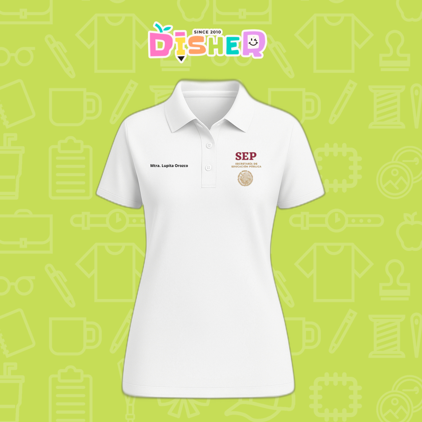 PBD-D-095: Polo Bordada Dry Fit Dama I Sep