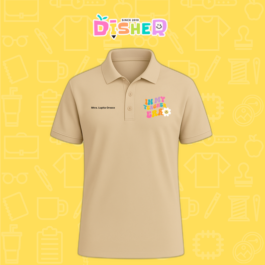 PBD-C-0028: Polo Bordada Dry Fit Caballero I In my teacher era