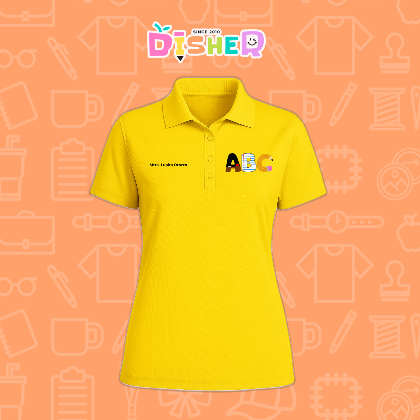 PBD-D-099: Polo Bordada Dry Fit Dama I Abc