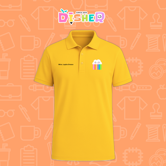 PBD-C-0053: Polo Bordada Dry Fit Caballero I Nubecita