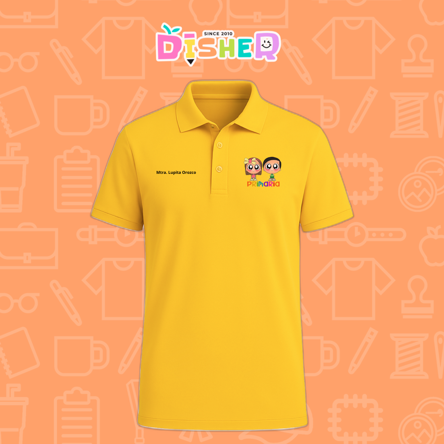 PBD-C-003: Polo Bordada Dry Fit Caballero I Starcitos primaria