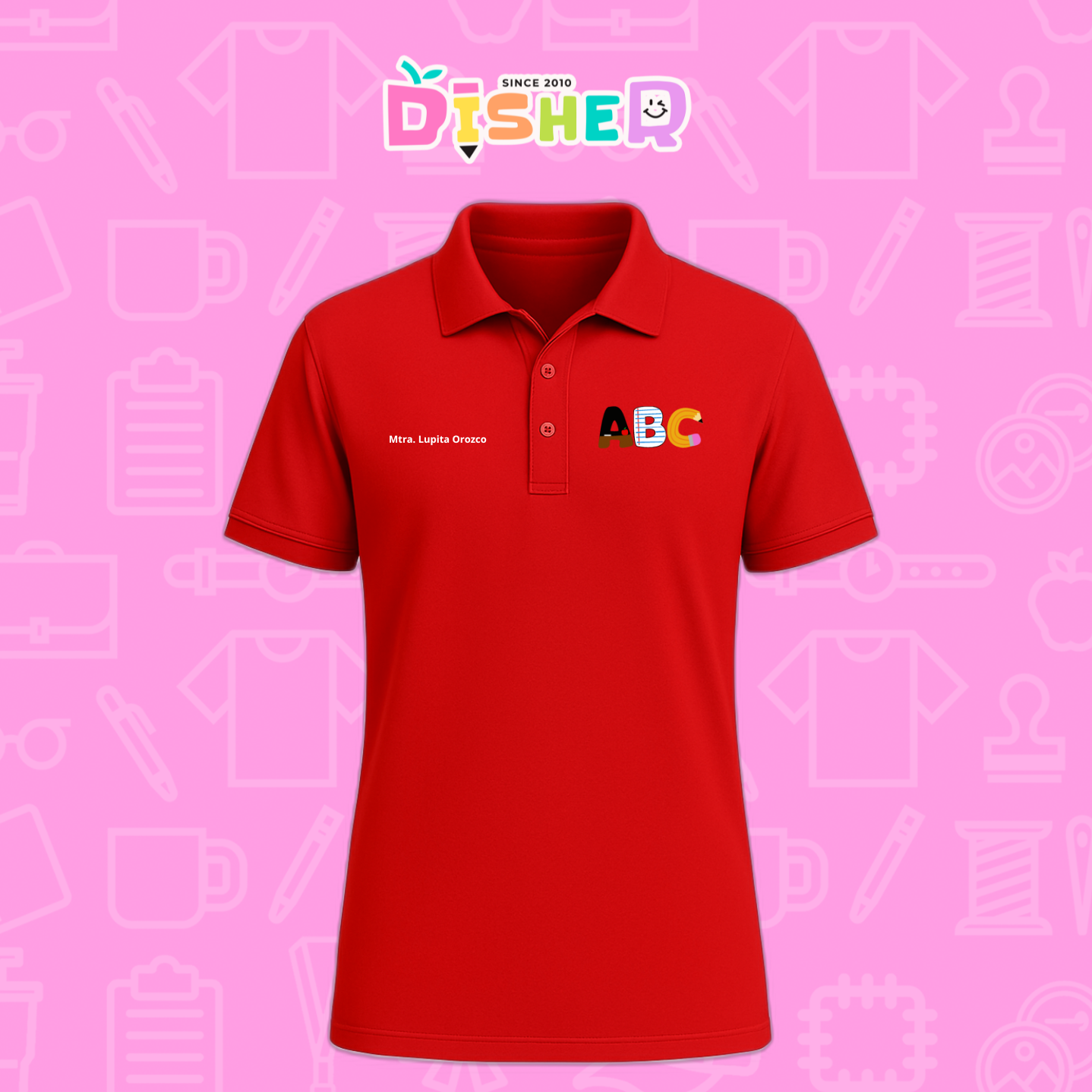 PBD-C-0099: Polo Bordada Dry Fit Caballero I Abc
