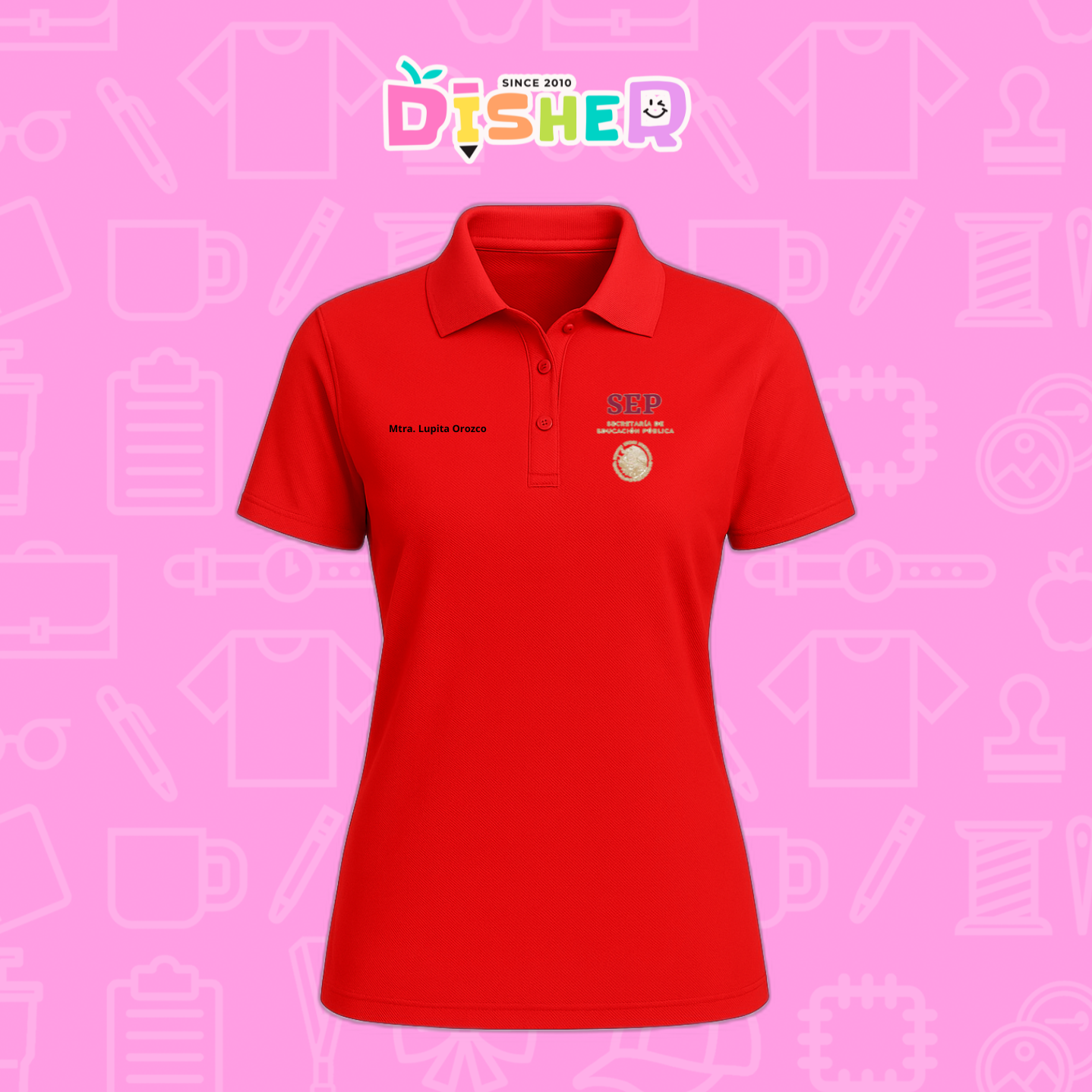 PBD-D-095: Polo Bordada Dry Fit Dama I Sep