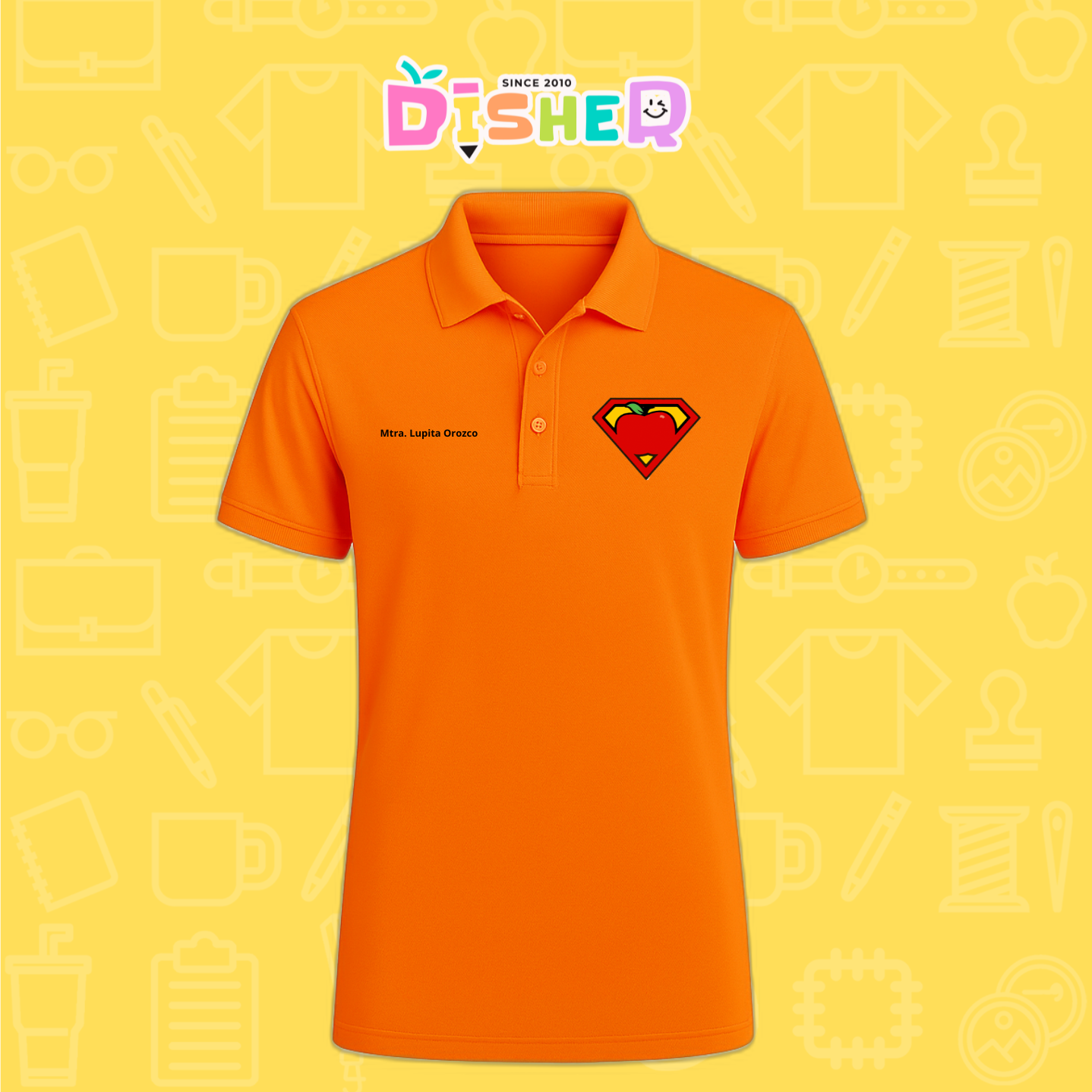 PBD-C-0089: Polo Bordada Dry Fit Caballero I Super Maestro