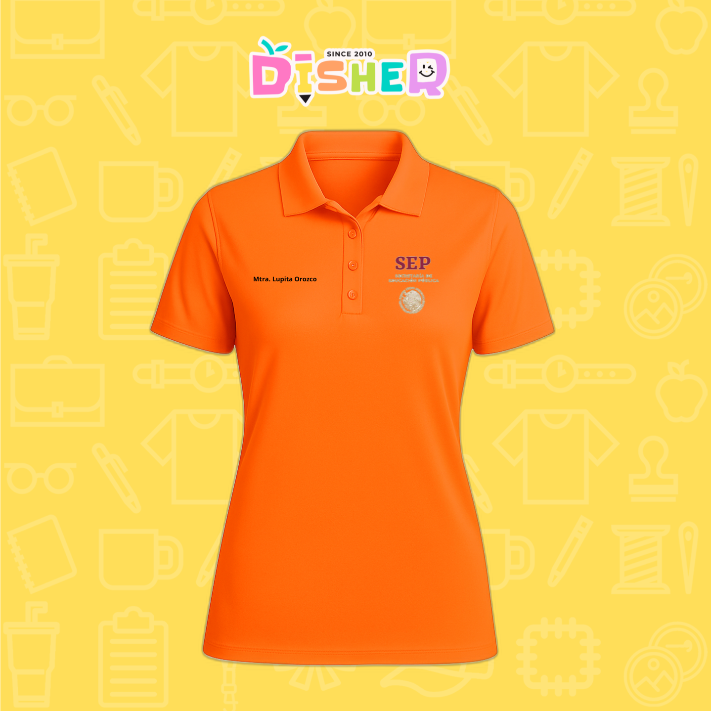 PBD-D-095: Polo Bordada Dry Fit Dama I Sep
