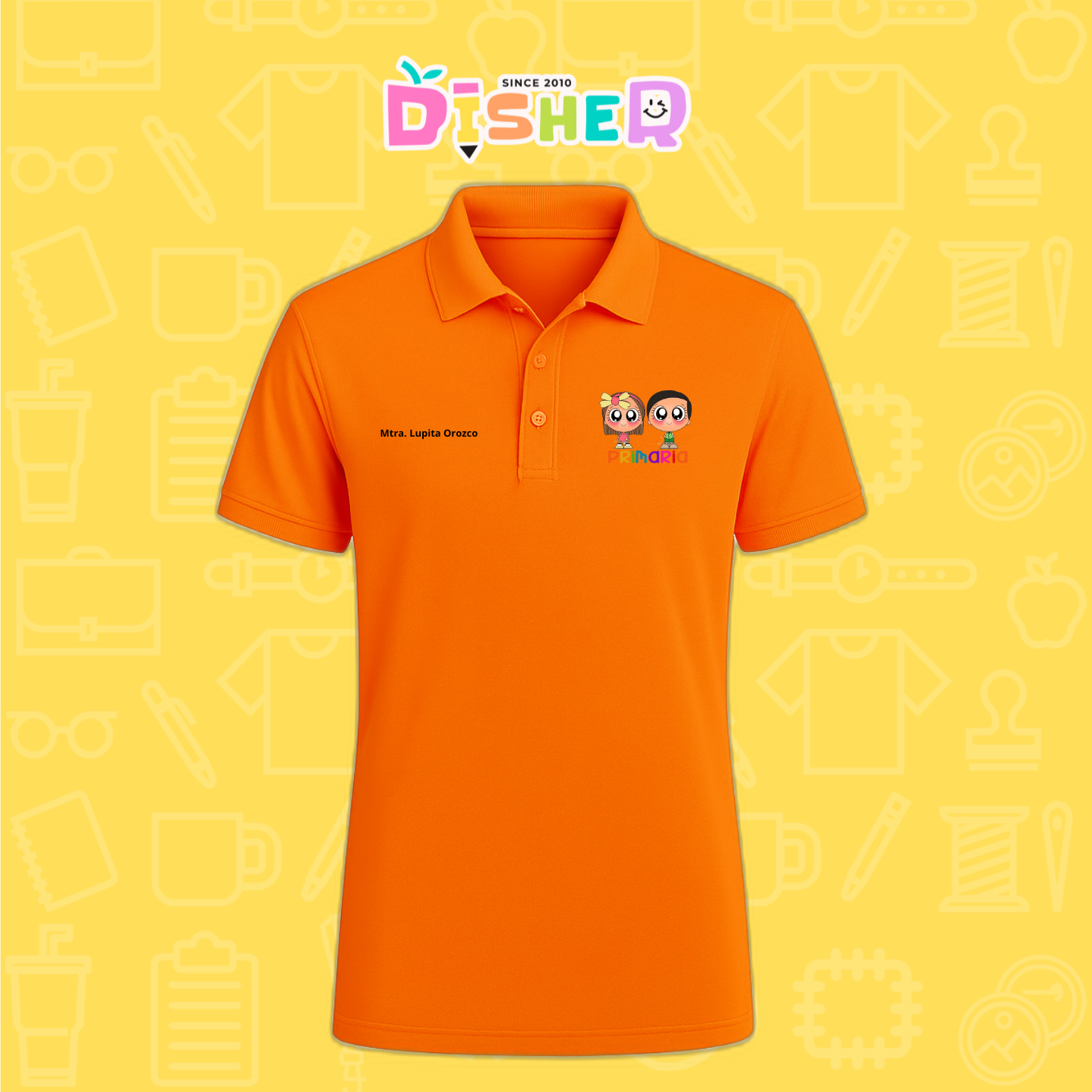 PBD-C-003: Polo Bordada Dry Fit Caballero I Starcitos primaria