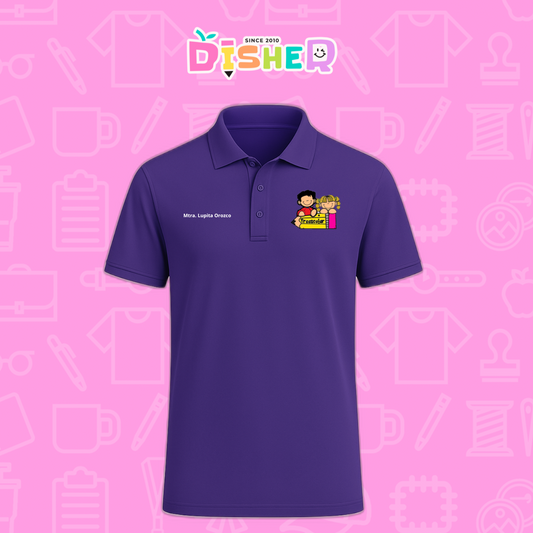 PBD-C-0081: Polo Bordada Dry Fit Caballero I Niños preescolar