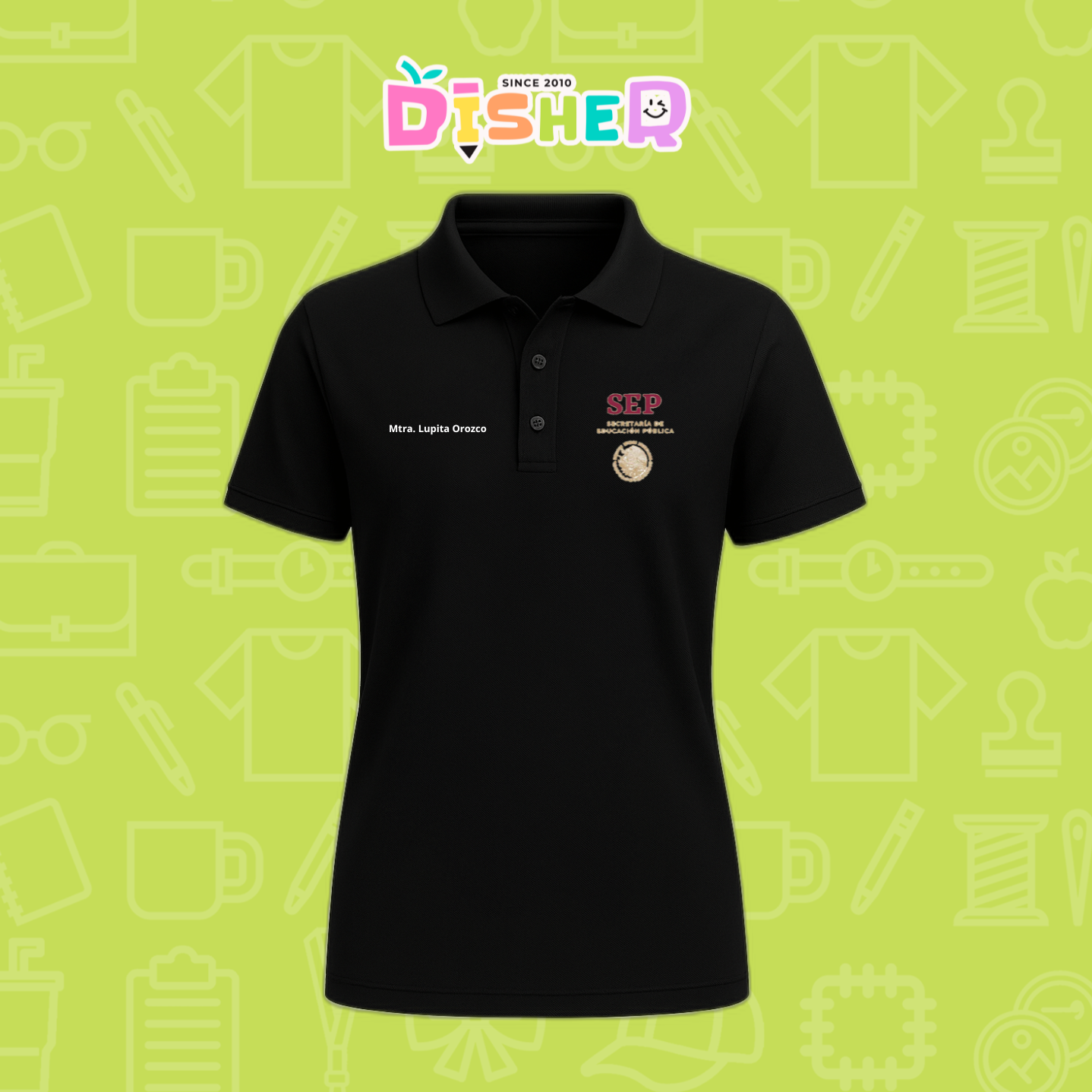 PBD-D-095: Polo Bordada Dry Fit Dama I Sep