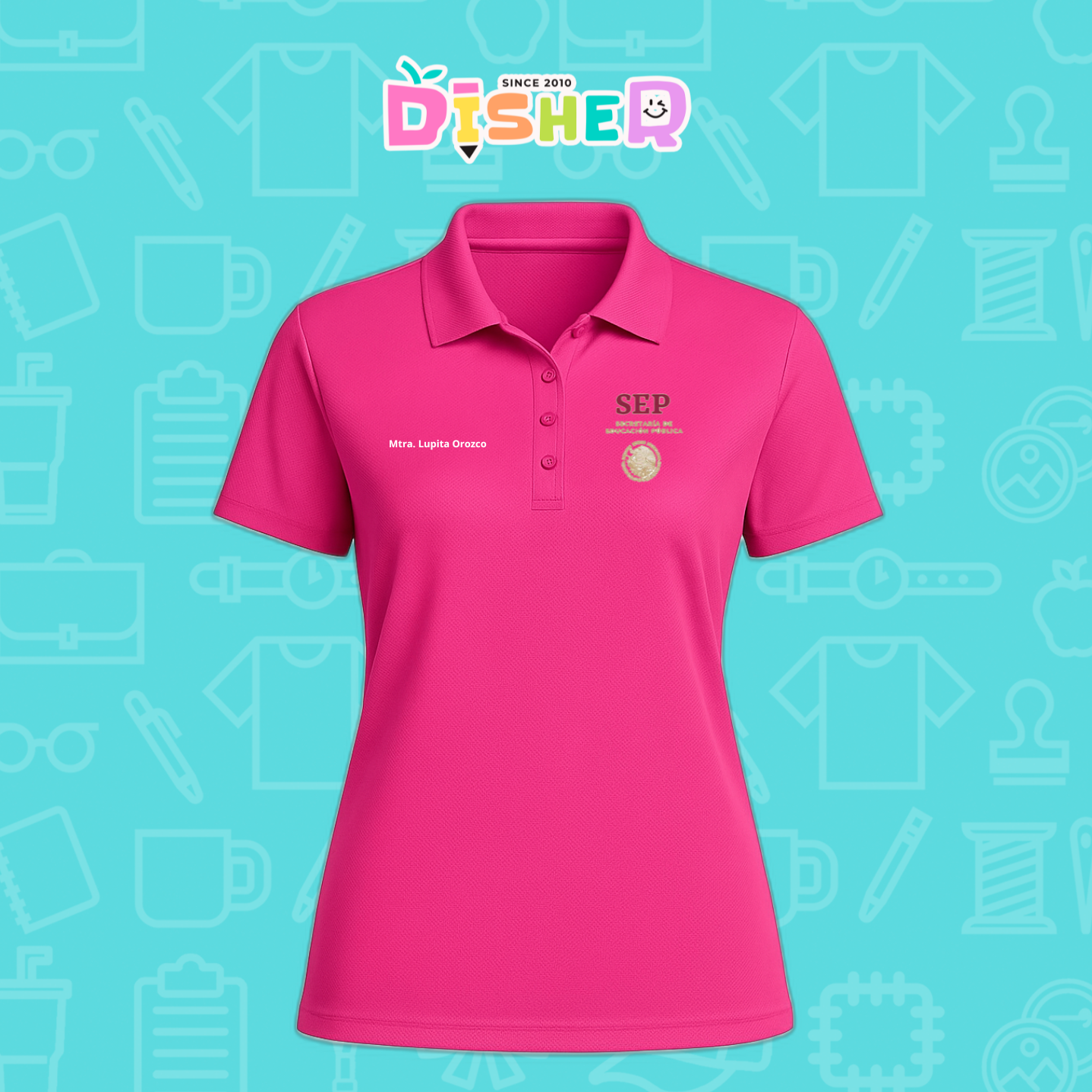 PBD-D-095: Polo Bordada Dry Fit Dama I Sep