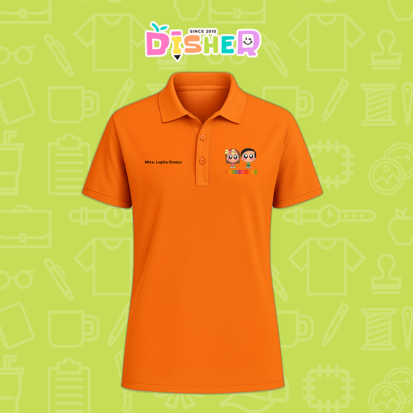PBD-C-002: Polo Bordada Dry Fit Caballero I Starcitos preescolar
