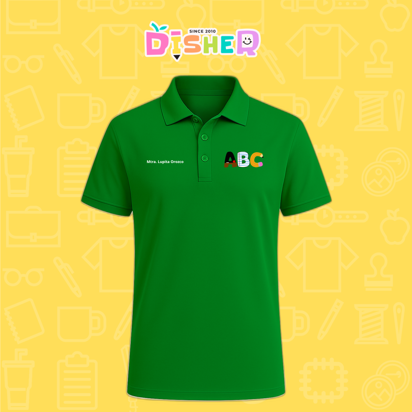 PBD-C-0099: Polo Bordada Dry Fit Caballero I Abc