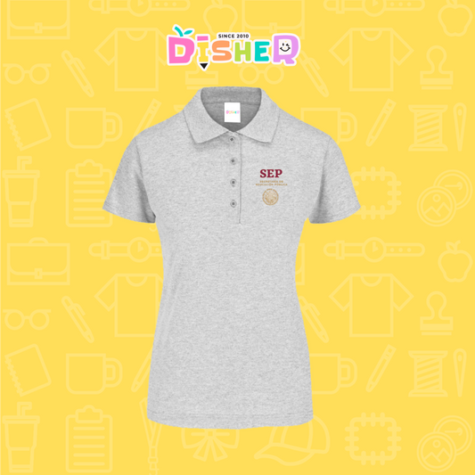 PBY-D-0095: Polo Bordada 50/50 Dama I Sep