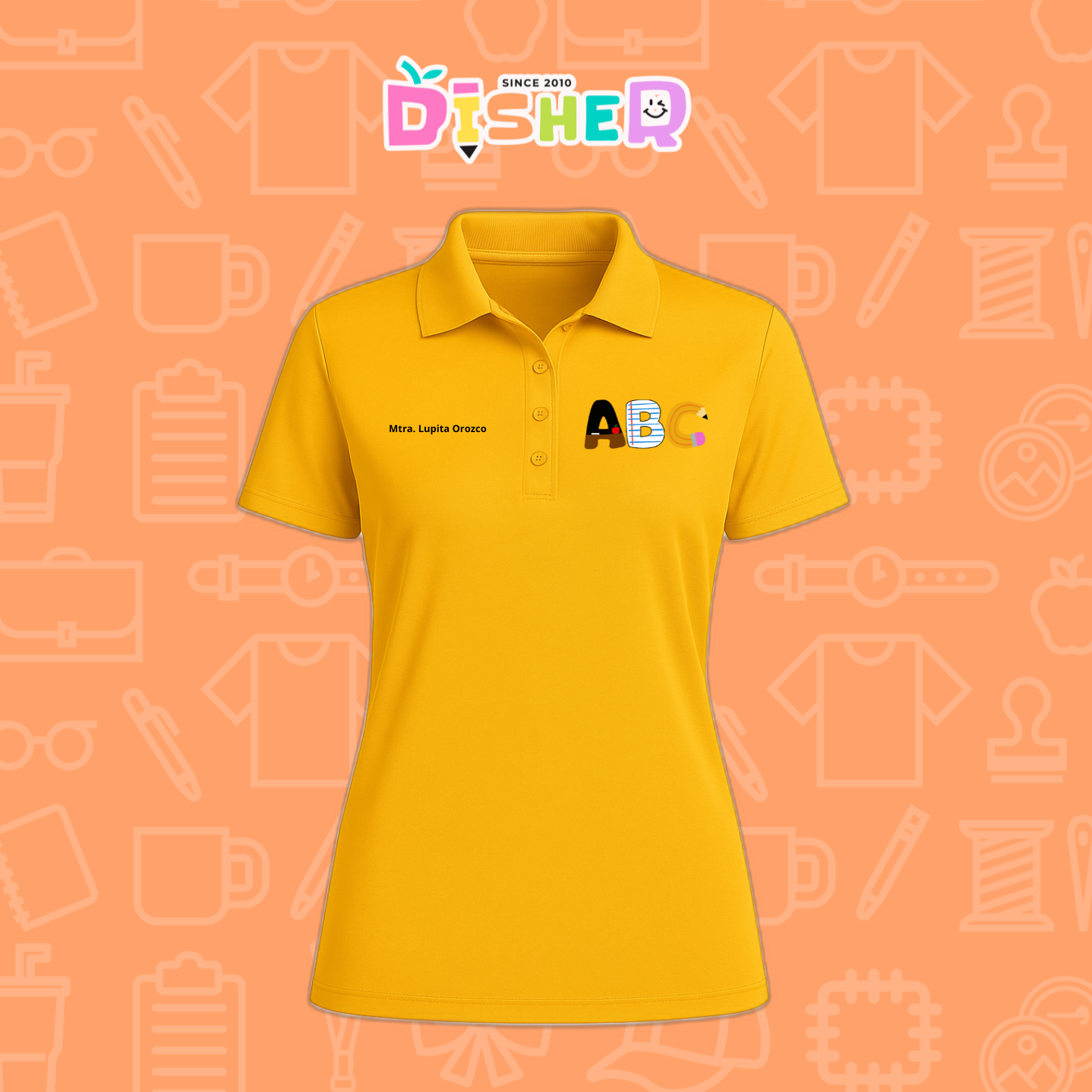 PBD-D-099: Polo Bordada Dry Fit Dama I Abc