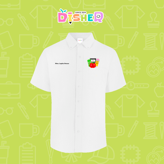 CBOC-C-032: Camisa Bordada Oxford Manga Corta Caballero I Smiley supplies