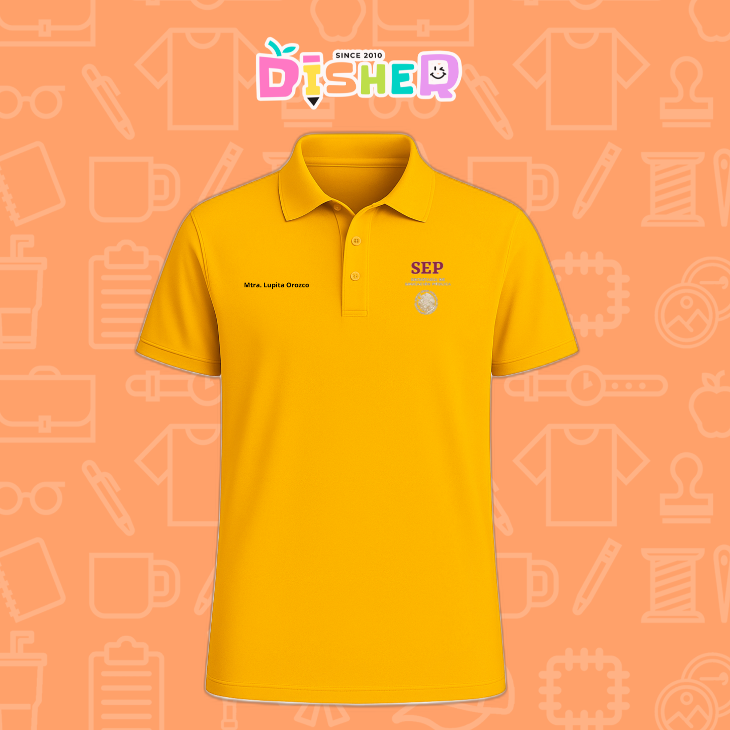 PBD-C-0095: Polo Bordada Dry Fit Caballero I Sep