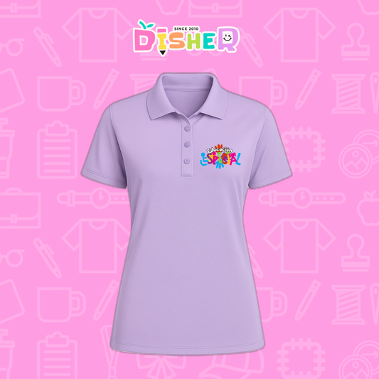 PBD-D-078: Polo Bordada Dry Fit Dama I Educación Especial