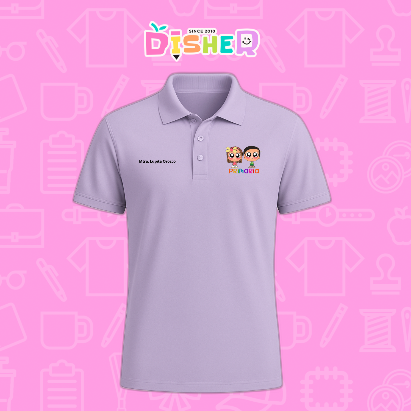 PBD-C-003: Polo Bordada Dry Fit Caballero I Starcitos primaria