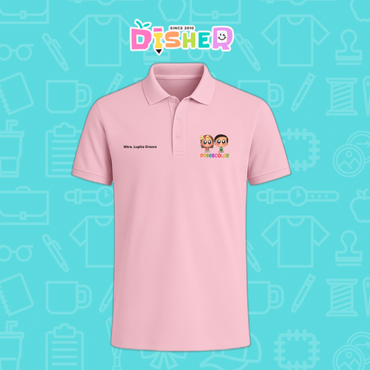 PBD-C-002: Polo Bordada Dry Fit Caballero I Starcitos preescolar