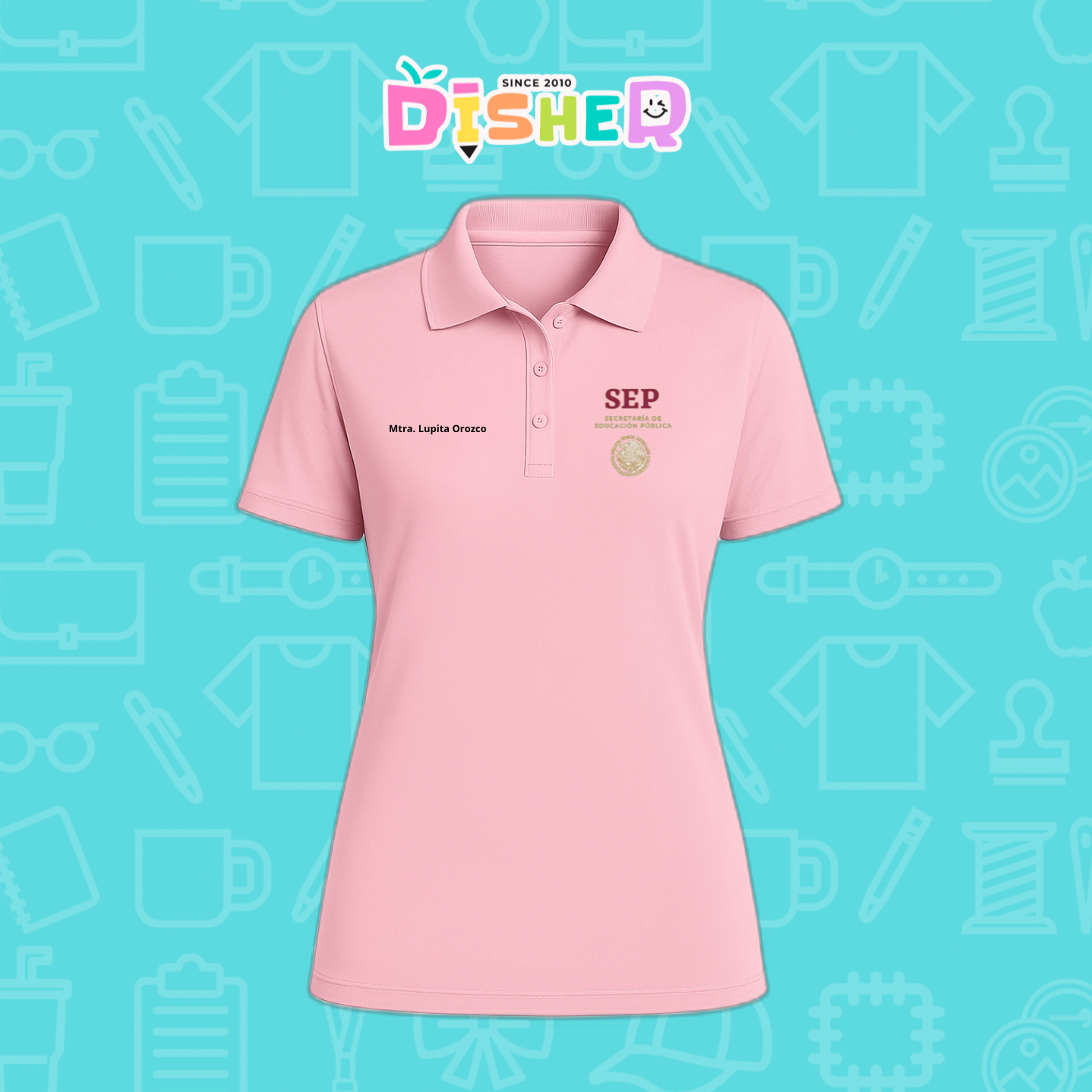 PBD-D-095: Polo Bordada Dry Fit Dama I Sep