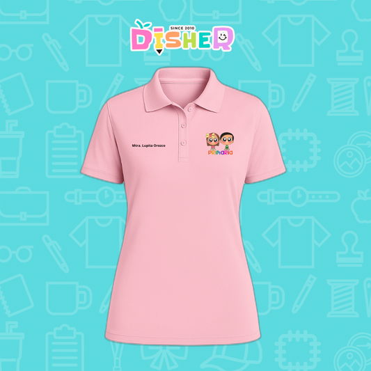 PBD-D-002 : Polo Bordada Dry Fit Dama I Starcitos Preescolar