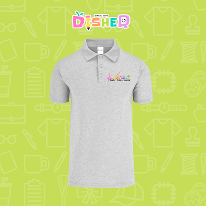 PBY-C-0082: Polo Bordada 50/50 Caballero I Latidos