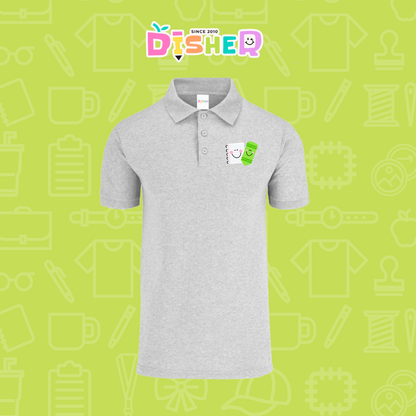 PBY-C-0033: Polo Bordada 50/50 Caballero I Papel pencil