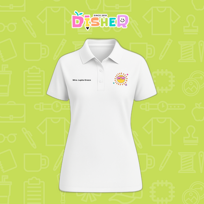 PBD-D-051: Polo Bordada Dry Fit Dama I Solecito