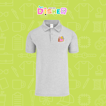 PBY-C-0036: Polo Bordada 50/50 Caballero I Teacher coffe