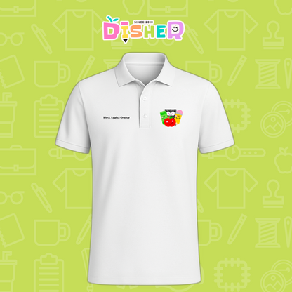 PBD-C-0032: Polo Bordada Dry Fit Caballero I Smile supplies