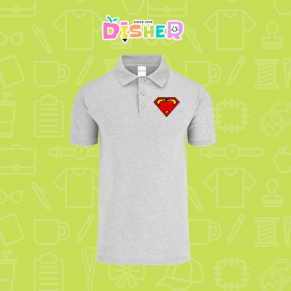 PBY-C-0089: Polo Bordada 50/50 Caballero I Super Maestro