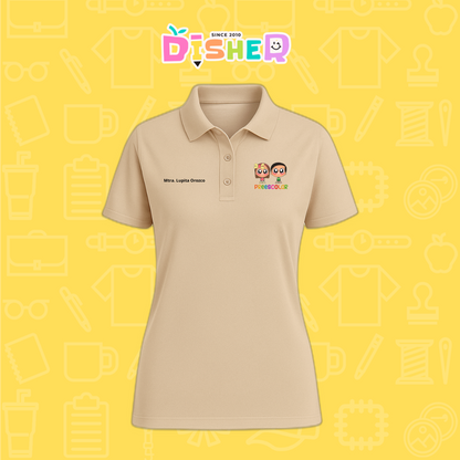 PBD-D-003 : Polo Bordada Dry Fit Dama I Starcitos Preescolar