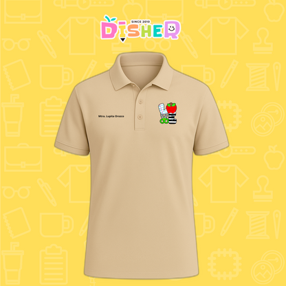 PBD-C-0069: Polo Bordada Dry Fit Caballero I  Love