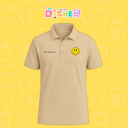 PBD-C-0083: Polo Bordada Dry Fit Caballero I Smily