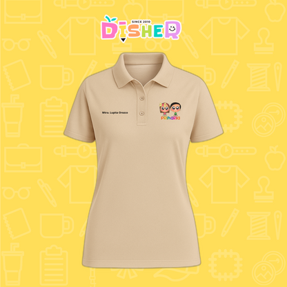 PBD-D-002 : Polo Bordada Dry Fit Dama I Starcitos Preescolar