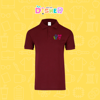 PBY-C-0062: Polo Bordada 50/50 Caballero I Niños trazos