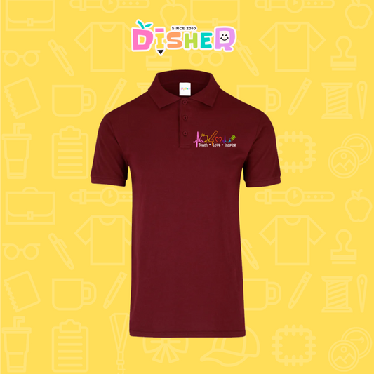 PBY-C-0082: Polo Bordada 50/50 Caballero I Latidos