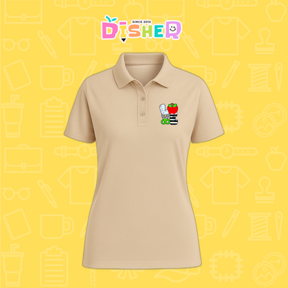 PBD-D-069: Polo Bordada Dry Fit Dama I Love