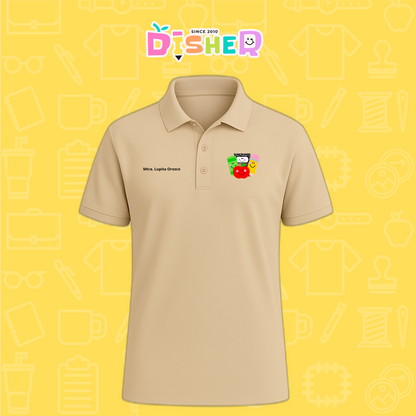 PBD-C-0032: Polo Bordada Dry Fit Caballero I Smile supplies