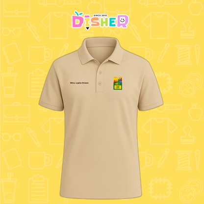 PBD-C-0059: Polo Bordada Dry Fit Caballero I  Crayolas cajita