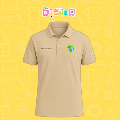 PBD-C-0034: Polo Bordada Dry Fit Caballero I Smile World