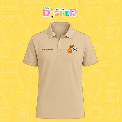 PBD-C-0060: Polo Bordada Dry Fit Caballero I  Deportes