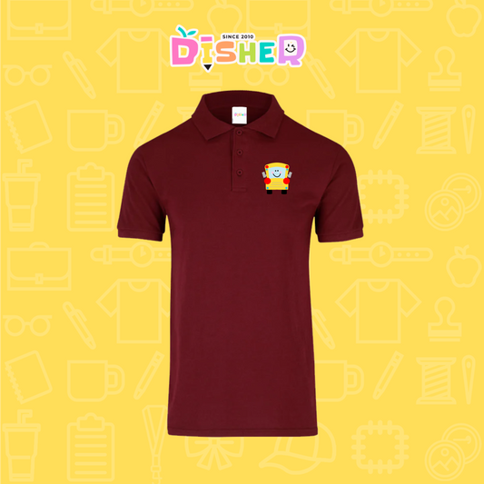 PBY-C-0035: Polo Bordada 50/50 Caballero I Smile bus