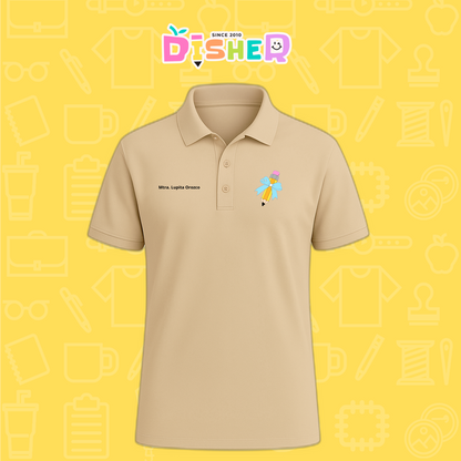 PBD-C-0049: Polo Bordada Dry Fit Caballero I  Lápiz moño