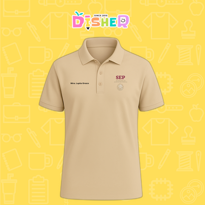 PBD-C-0095: Polo Bordada Dry Fit Caballero I Sep