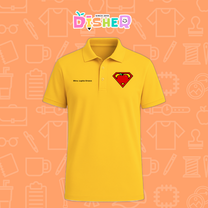 PBD-C-0089: Polo Bordada Dry Fit Caballero I Super Maestro