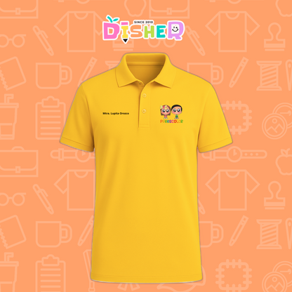 PBD-C-002: Polo Bordada Dry Fit Caballero I Starcitos preescolar