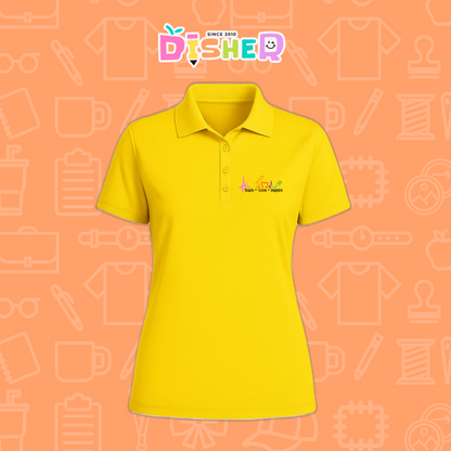 PBD-D-082: Polo Bordada Dry Fit Dama I Latidos