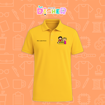 PBD-C-0081: Polo Bordada Dry Fit Caballero I Niños preescolar