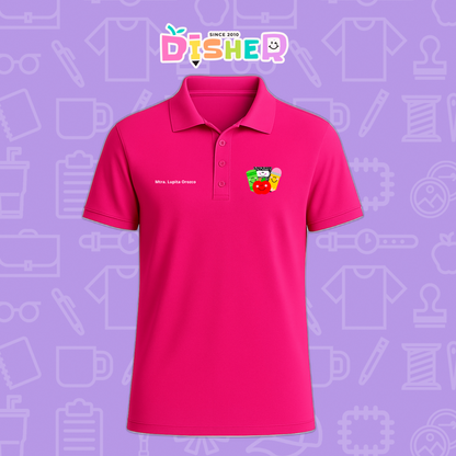PBD-C-0032: Polo Bordada Dry Fit Caballero I Smile supplies