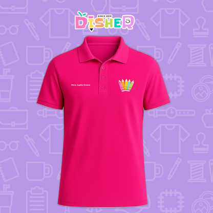PBD-C-0042: Polo Bordada Dry Fit Caballero I  Amigas crayolas